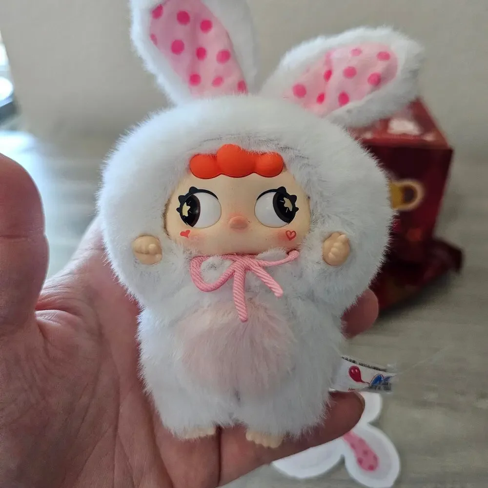 Migos Troublemaker Cream White Rabbit OPEN CONFIRMED BOX Vinyl Plush Pendent